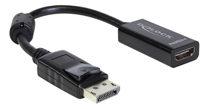 Delock Adapter Displayport 1.1 male > HDMI female Passive black i gruppen Elektronikk / Kabler og adaptere / HDMI / Adaptere hos TP E-commerce Nordic AB (38-61426)