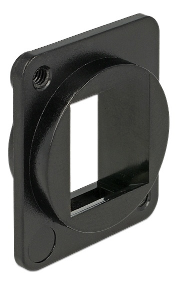 DeLOCK Keystone-brakett 1 port for D-type i gruppen Datautstyr / Kabler og adaptere / Nettverk / Adaptere og koblinger hos TP E-commerce Nordic AB (38-61466)