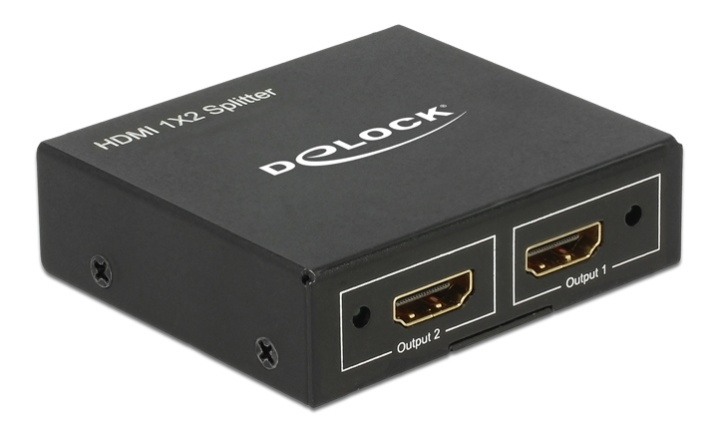 DeLock Splitter HDMI Buchse > 2x HDMI Buchse 4k i gruppen Elektronikk / Kabler og adaptere / HDMI / Adaptere hos TP E-commerce Nordic AB (38-61521)