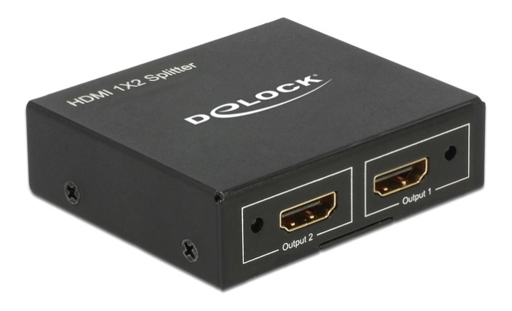DeLOCK Splitter HDMI-kontakt > 2x HDMI-kontakt 4k i gruppen Elektronikk / Kabler og adaptere / HDMI / Adaptere hos TP E-commerce Nordic AB (38-61521)