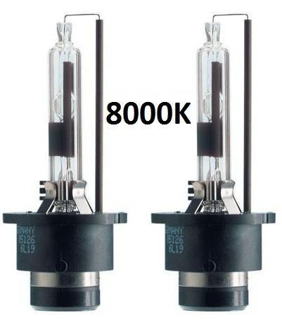 Xenonlamper, D2R 2-pakning (8000K) i gruppen Bil / Bilbelysning / Xenon lys / Xenon lamper original / D2R hos TP E-commerce Nordic AB (38-6235)