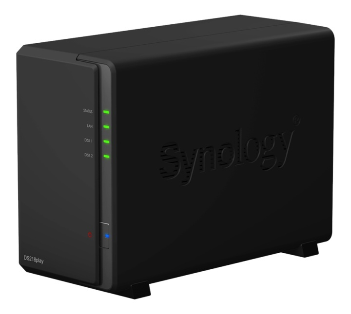 Synology DiskStation DS218play i gruppen Datautstyr / Nettverk / NAS-enheter hos TP E-commerce Nordic AB (38-62433)