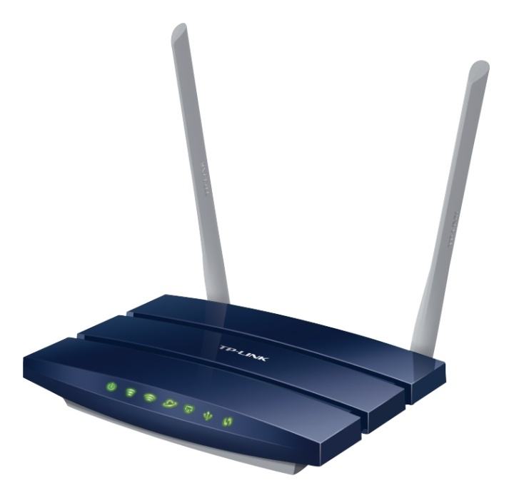 TP-LINK Archer C50, trådløs dualband-ruter, AC1200, blå i gruppen Datautstyr / Nettverk / Routere hos TP E-commerce Nordic AB (38-62507)