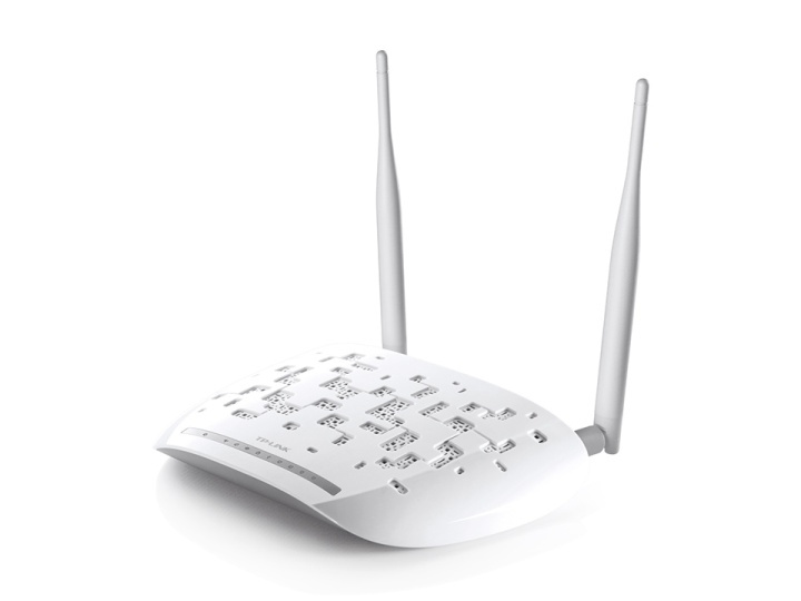 TP-Link TD-W9970 300Mbps trådlös N ADSL2 Modem Router, USB, vit i gruppen Datautstyr / Nettverk / Routere hos TP E-commerce Nordic AB (38-62531)