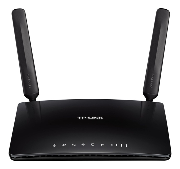 TP-Link wireless 3G/4G ruter, 2,4GHz, 300Mbps, 4xLAN/WAN, svart i gruppen Datautstyr / Nettverk / Routere / 3G/4G/5G hos TP E-commerce Nordic AB (38-62535)