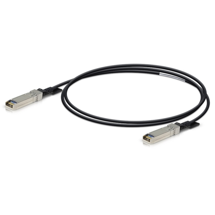 Ubiquiti UniFi SFP+ Cable, 3m, DAC, 10Gbps, black i gruppen Datautstyr / Kabler og adaptere / Nettverk / Fiberkabler hos TP E-commerce Nordic AB (38-62585)