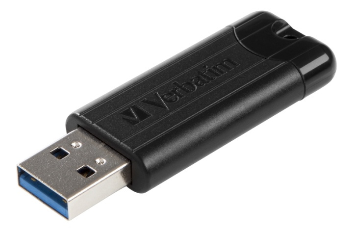 Verbatm PinStripe 64GB USB 3.0 Drive i gruppen Elektronikk / Lagringsmedia / USB-Pinner / USB 3.0 hos TP E-commerce Nordic AB (38-62608)