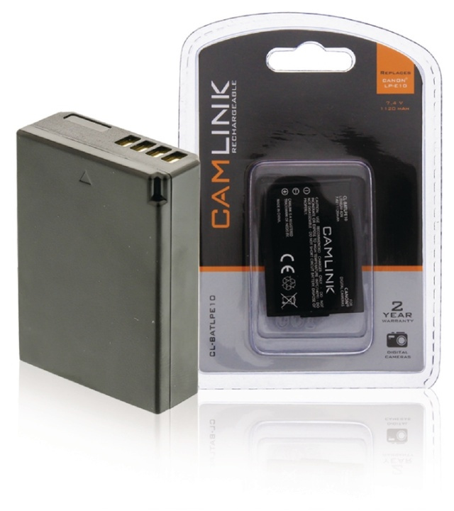 Camlink Oppladbart Litium-Ion Batteri 7.4 V 1120 mAh i gruppen Elektronikk / Foto og video / Kamera batterier hos TP E-commerce Nordic AB (38-62852)