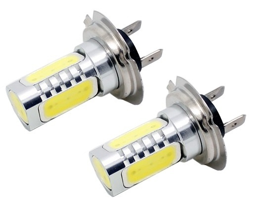 Tåkelyspærer High Power 6W, sokkel H7, 2-pakning i gruppen Bil / Bilbelysning / Dioder og lys / Tåkelys hos TP E-commerce Nordic AB (38-6291)