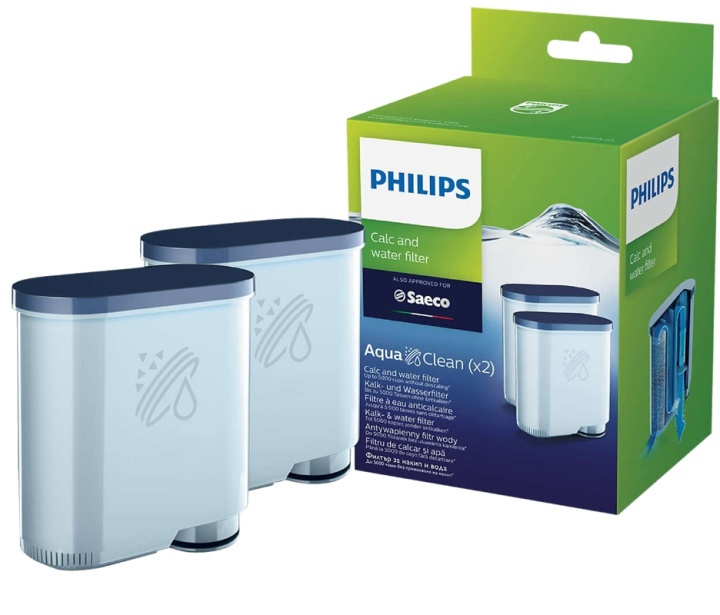 Philips CA6903/22 Kalk- og vannfilter Saeco Espressomaskin 2 stk i gruppen HJEM, HUS OG HAGE / Husholdningsapparater / Kaffe og espresso / Kapsler, filter og tilbehør hos TP E-commerce Nordic AB (38-63497)