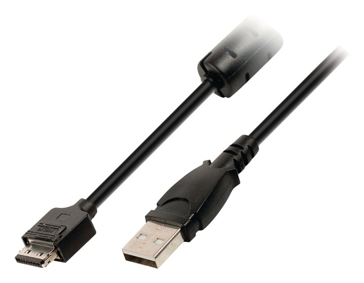 Valueline USB 2.0-Kabel USB A Han - Canon 12-Pinners Han 2.00 m Sort i gruppen Elektronikk / Foto og video / Fotograferingsutstyr / Kabler hos TP E-commerce Nordic AB (38-63950)