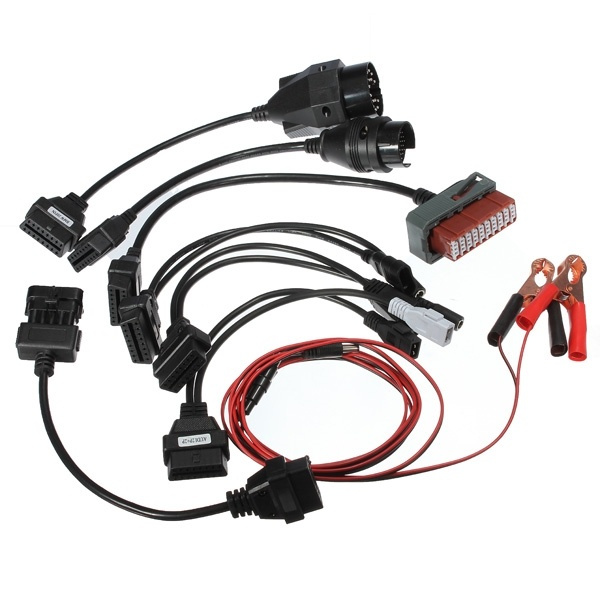 Bil OBD2 Adapter Set till Autocom CDP Pro Cars Diagnostic Interface i gruppen Bil / Bildiagnostikk / Kabler og tilbehør hos TP E-commerce Nordic AB (38-6432)