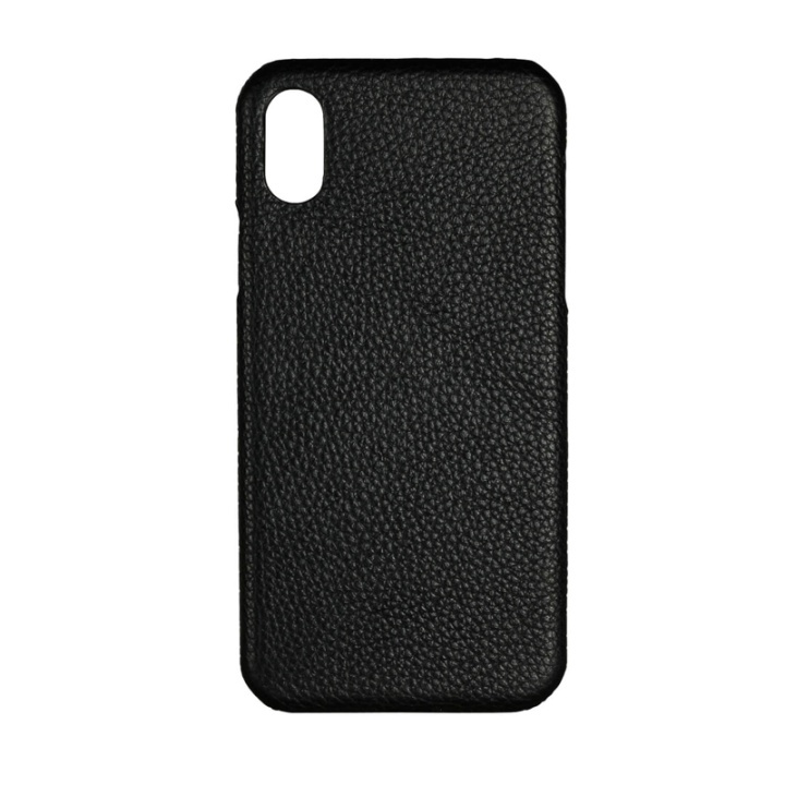 Onsala COLLECTION Mobilskal Skinn Svart iPhone X/Xs i gruppen SMARTTELEFON & NETTBRETT / Mobilbeskyttelse / Apple / iPhone X/XS / Deksel hos TP E-commerce Nordic AB (38-64327)