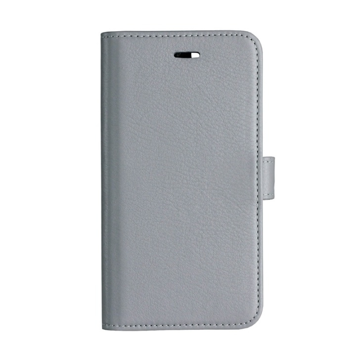 Onsala COLLECTION Mobilfodral Skinn Grå iPhone X/Xs i gruppen SMARTTELEFON & NETTBRETT / Mobilbeskyttelse / Apple / iPhone X/XS / Flippdeksel hos TP E-commerce Nordic AB (38-64337)