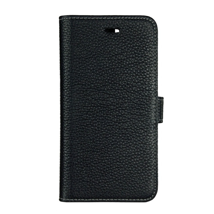 Onsala COLLECTION Mobilfodral Skinn Svart iPhone X/Xs i gruppen SMARTTELEFON & NETTBRETT / Mobilbeskyttelse / Apple / iPhone X/XS / Flippdeksel hos TP E-commerce Nordic AB (38-64344)