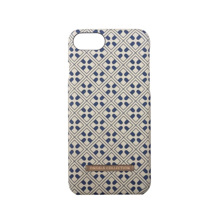 ONSALA COLLECTION Mobildeksel Soft Blue Marocco iPhone 6/7/8/SE i gruppen SMARTTELEFON & NETTBRETT / Mobilbeskyttelse / Apple / iPhone 6/6S / Deksel hos TP E-commerce Nordic AB (38-64368)