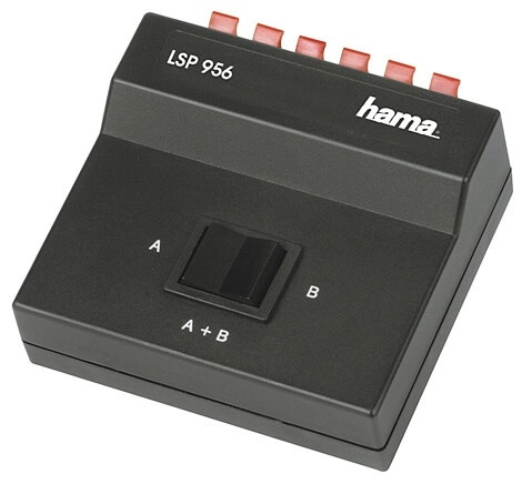 Hama Högtalar Switcher LSP956 i gruppen Elektronikk / Lyd & Bilde / Høyttalere & tilbehør / Tilbehør hos TP E-commerce Nordic AB (38-64526)