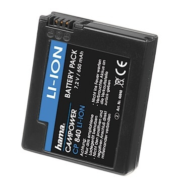HAMA Videobatteri Sony NP-FF50 Li-Ion 7,2V/650mAh i gruppen Elektronikk / Foto og video / Kamera batterier hos TP E-commerce Nordic AB (38-64793)