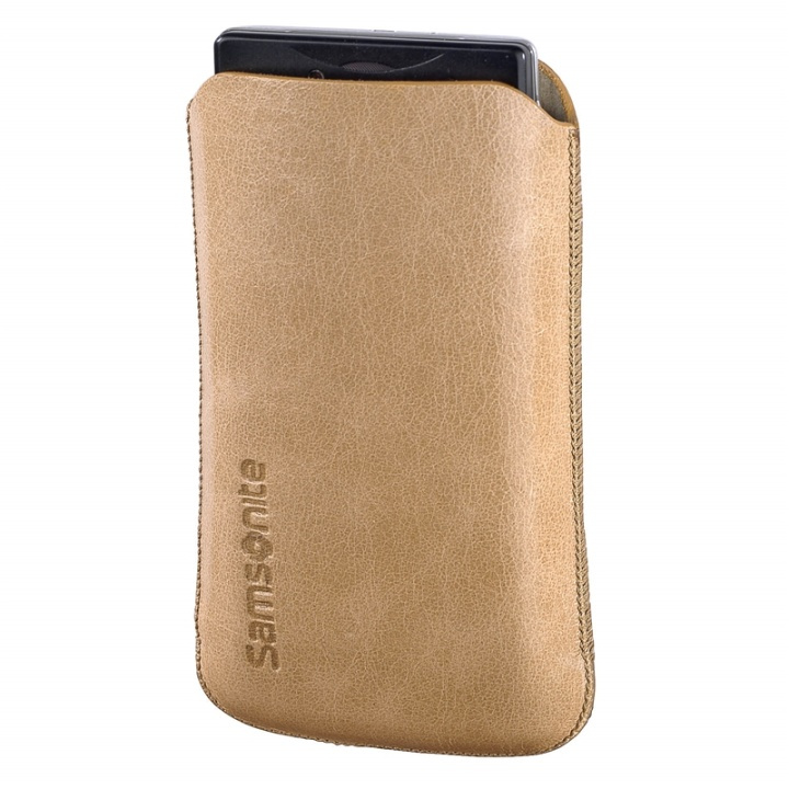 Hama SAMSONITE Mobilväska Sleve Toledo Beige (iPhone3/4) i gruppen SMARTTELEFON & NETTBRETT / Mobilbeskyttelse / Apple / Eldre Apple-modeller hos TP E-commerce Nordic AB (38-64814)