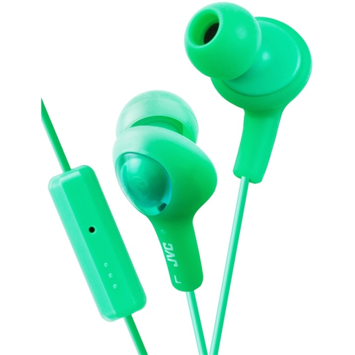 JVC Hörlur FR6 Gumy Plus Mic Grön i gruppen Elektronikk / Lyd & Bilde / Hodetelefoner & Tilbehør / Hodetelefoner hos TP E-commerce Nordic AB (38-64874)