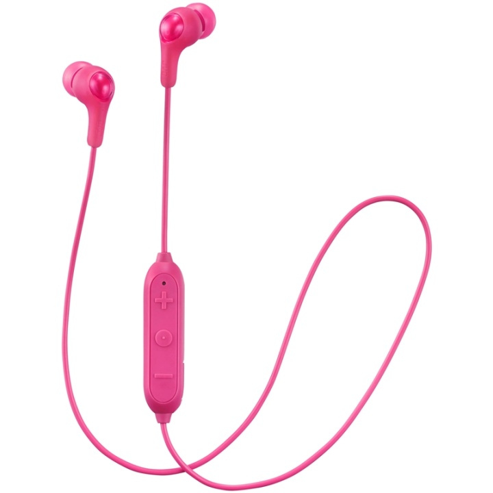 JVC Hörlur FX9BT Gumy In-Ear Trådlös Mic Rosa i gruppen Elektronikk / Lyd & Bilde / Hodetelefoner & Tilbehør / Hodetelefoner hos TP E-commerce Nordic AB (38-64908)