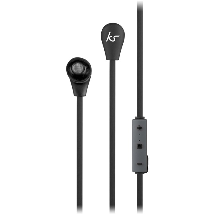 KITSOUND Øreplugger Bounce Svart In-Ear Trådløs Mic i gruppen Elektronikk / Lyd & Bilde / Hodetelefoner & Tilbehør / Hodetelefoner hos TP E-commerce Nordic AB (38-65008)