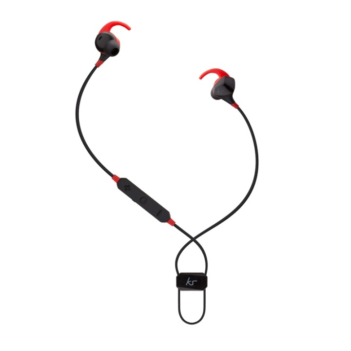 KitSound Hörlur Immerse Active ANC In-Ear Trådlös Röd i gruppen Elektronikk / Lyd & Bilde / Hodetelefoner & Tilbehør / Hodetelefoner hos TP E-commerce Nordic AB (38-65018)