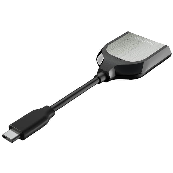 SANDISK leser USB-C for SD UHS-I & UHS-II kort i gruppen Elektronikk / Lagringsmedia / Minnekortleser hos TP E-commerce Nordic AB (38-65372)