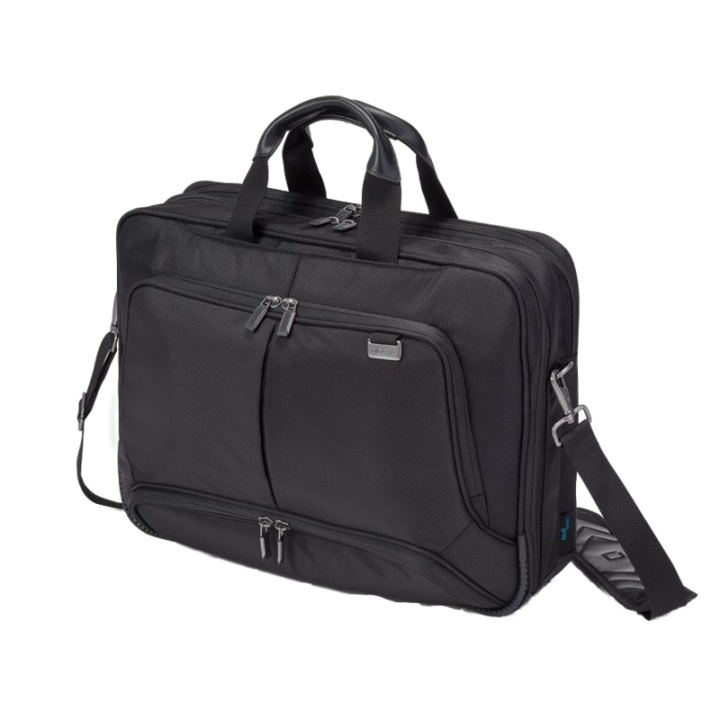 DICOTA Top Traveller PRO koffert, 12-14 tommer, låsbar, EVA, svart (D30842) i gruppen Datautstyr / Bærbare datamaskiner og tilbehør / Vesker og beskyttelse / Opp til 14 hos TP E-commerce Nordic AB (38-65795)