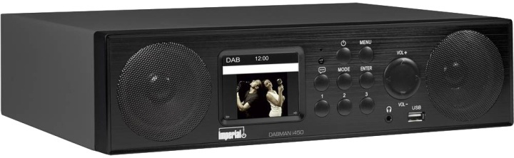 IMPERIAL DABMAN i450, FM/DAB+, internet radio, Bluetooth, mountable i gruppen Elektronikk / Lyd & Bilde / Hjemmekino, HiFi og bærbar / Radio & Vekkerklokker / Internet Radio hos TP E-commerce Nordic AB (38-65800)