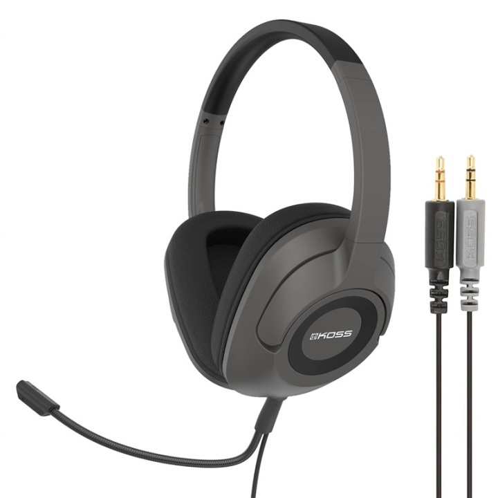 KOSS Hodetelefon SB42 Over-Ear Mic Remote Svart i gruppen Datautstyr / GAMING / Headset hos TP E-commerce Nordic AB (38-66022)
