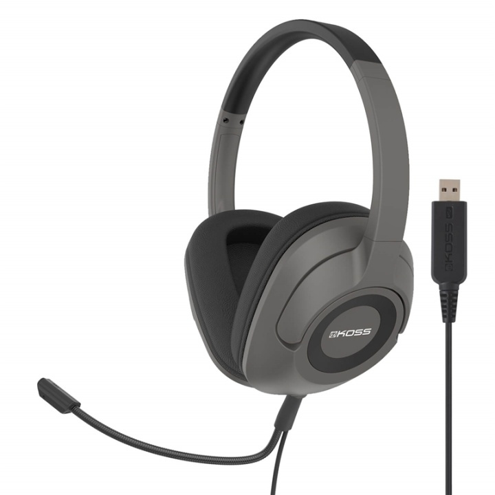 KOSS Hodetelefon SB42 USB Over-Ear Mic Remote Svart i gruppen Datautstyr / GAMING / Headset hos TP E-commerce Nordic AB (38-66023)