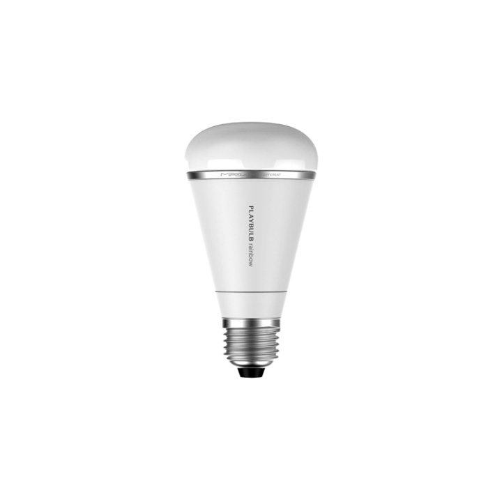 MiPow Playbulb Rainbow Vit RGB BT 600lumen 10W E27 i gruppen Elektronikk / Lys / LED-lys hos TP E-commerce Nordic AB (38-66172)