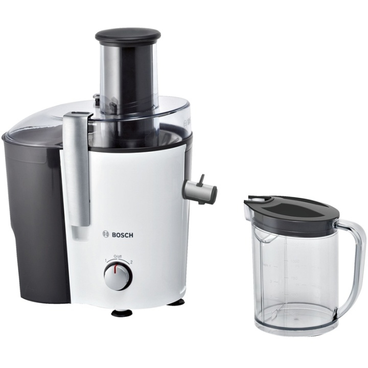 Bosch Råsaftsentrifuge hvit i gruppen HJEM, HUS OG HAGE / Husholdningsapparater / Vann og juice / Råsaftsentrifuger hos TP E-commerce Nordic AB (38-66295)