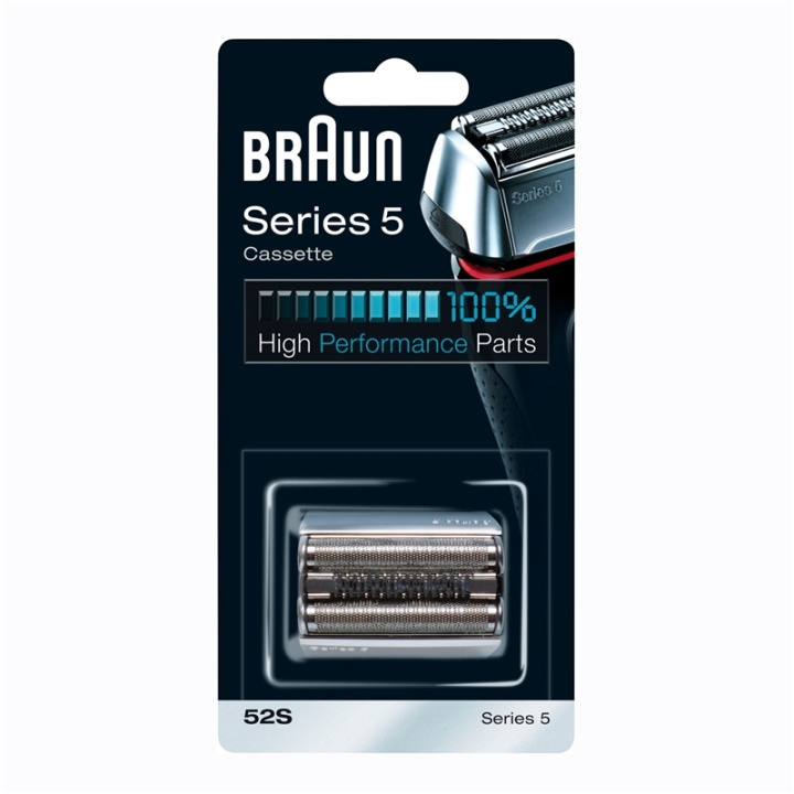 Braun Kombipack 52S Skärblad Silver i gruppen HELSE OG SKJØNNHET / Hår & styling / Barbering og trimming / Barbermaskiner tilbehør hos TP E-commerce Nordic AB (38-66298)