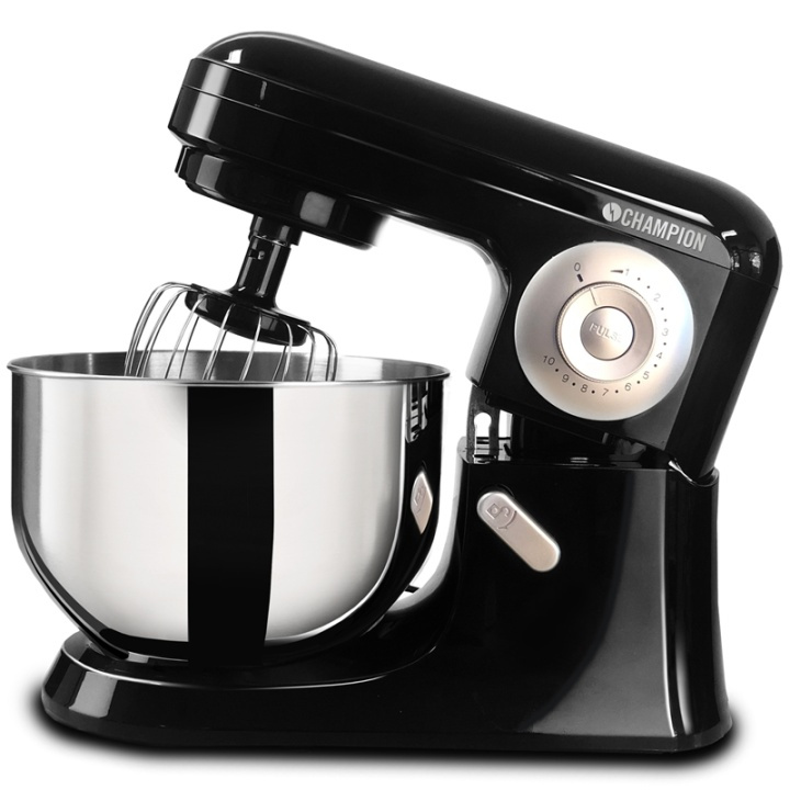 Champion Kjøkkenmaskin 5L 700W KA200 Svart i gruppen HJEM, HUS OG HAGE / Husholdningsapparater / Matprosessorer og kjøkkenassistenter / Kjøkkenassistenter og tilbehør hos TP E-commerce Nordic AB (38-66422)