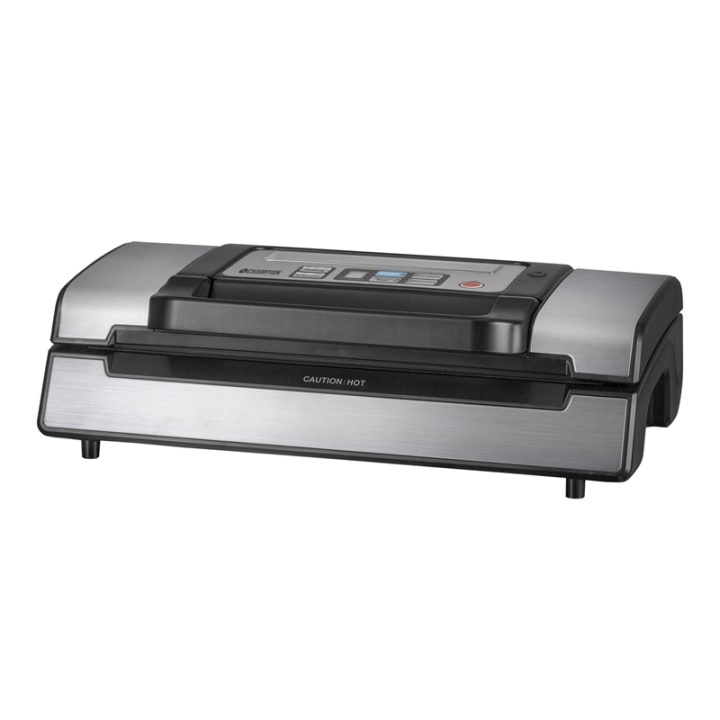 Champion Vakuumpakker Pro 20L/min 130W VF410 Rustfritt stål/Svart i gruppen HJEM, HUS OG HAGE / Kjøkkenutstyr / Vakuumpakkere og tilbehør hos TP E-commerce Nordic AB (38-66450)