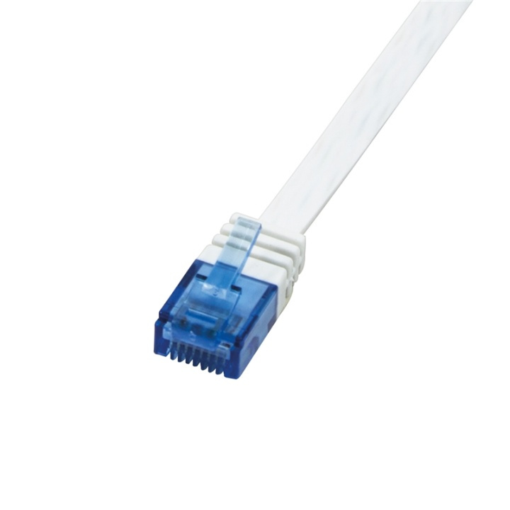 LogiLink Flat Cat6 U/UTP patchkabel 3m i gruppen Datautstyr / Kabler og adaptere / Nettverk / Cat6 hos TP E-commerce Nordic AB (38-66581)