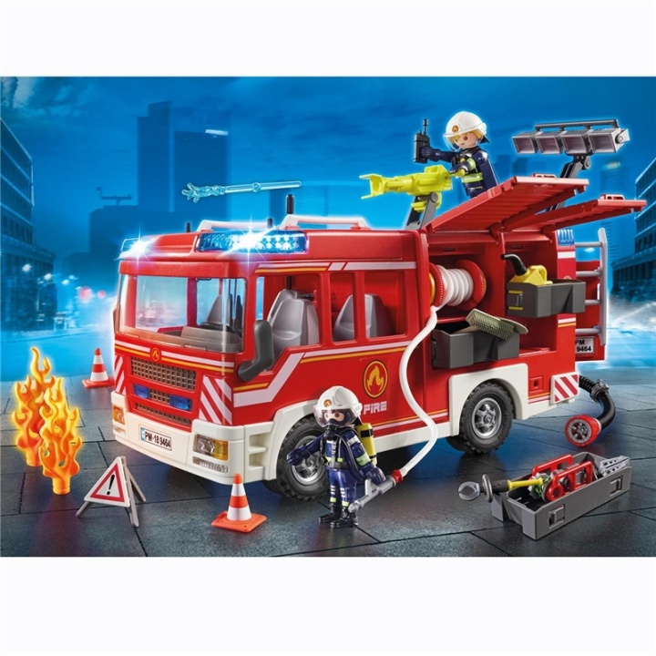 Playmobil Brannbil i gruppen LEKER, BARN OG BABY / Leker / Figurer, miniatyrer og tilbehør hos TP E-commerce Nordic AB (38-66705)