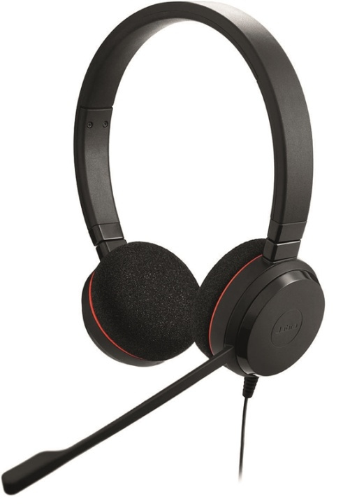 JABRA EVOLVE 20 MS Stereo Headset, MS Lync, USB, fjärrkontroll, svart i gruppen Datautstyr / Datamaskin Tilbehør / Headset hos TP E-commerce Nordic AB (38-66952)