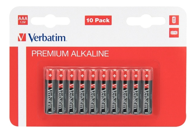 Alkaline Battery AAA 10 Pack / LR03 i gruppen Elektronikk / Batterier & Ladere / Batterier / AAA hos TP E-commerce Nordic AB (38-67018)