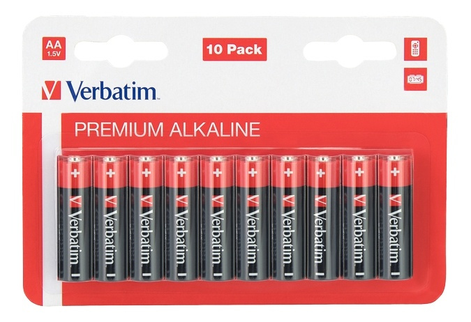 Alkalisk batteri AA 10-pk / LR6 i gruppen Elektronikk / Batterier & Ladere / Batterier / AA hos TP E-commerce Nordic AB (38-67019)