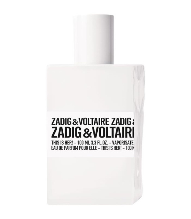 Zadig & Voltaire This is Her Edp 100ml i gruppen HELSE OG SKJØNNHET / Duft og parfyme / Parfyme / Parfyme for henne hos TP E-commerce Nordic AB (38-67384)