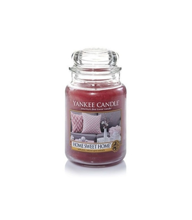 Yankee Candle Classic Large Jar Home Sweet Home Candle 623 g i gruppen HELSE OG SKJØNNHET / Duft og parfyme / Andre dufter / Duftlys hos TP E-commerce Nordic AB (38-67636)