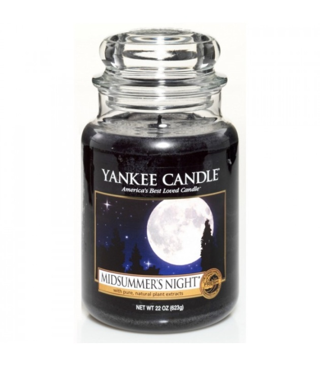 Yankee Candle Classic Large Jar Midsummer Night Candle 623g i gruppen HELSE OG SKJØNNHET / Duft og parfyme / Andre dufter / Duftlys hos TP E-commerce Nordic AB (38-67642)