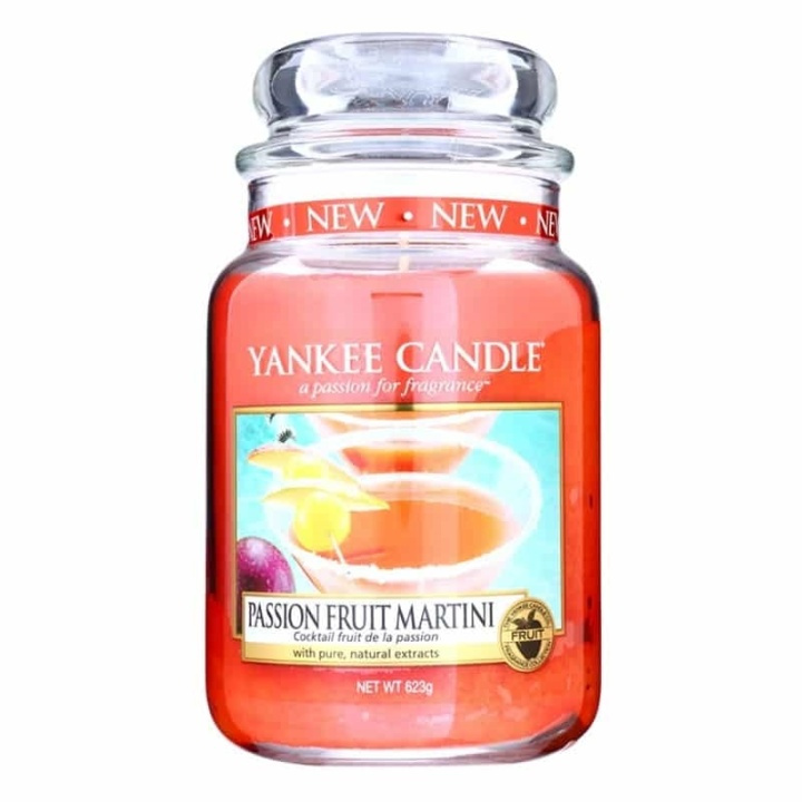 Yankee Candle Classic Large Jar Pasjonsfrukt Martini 623 g i gruppen HELSE OG SKJØNNHET / Duft og parfyme / Andre dufter / Duftlys hos TP E-commerce Nordic AB (38-67643)