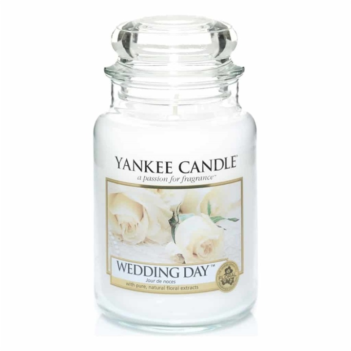 Yankee Candle Classic Large Jar Wedding Day Candle 623g i gruppen HELSE OG SKJØNNHET / Duft og parfyme / Andre dufter / Duftlys hos TP E-commerce Nordic AB (38-67655)