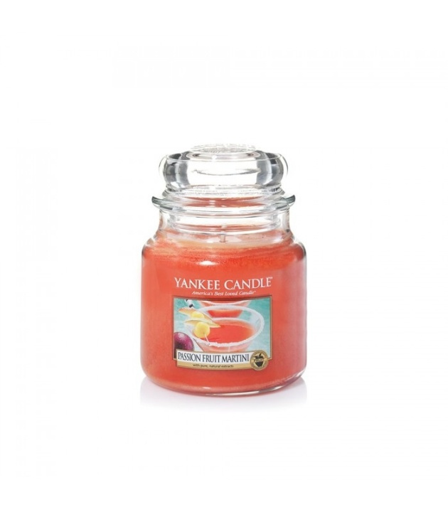 Yankee Candle Classic Medium Jar Pasjonsfrukt Martini 411g i gruppen HELSE OG SKJØNNHET / Duft og parfyme / Andre dufter / Duftlys hos TP E-commerce Nordic AB (38-67674)