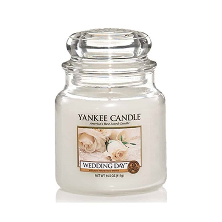 Yankee Candle Classic Medium Jar Wedding Day Candle 411g i gruppen HELSE OG SKJØNNHET / Duft og parfyme / Andre dufter / Duftlys hos TP E-commerce Nordic AB (38-67684)