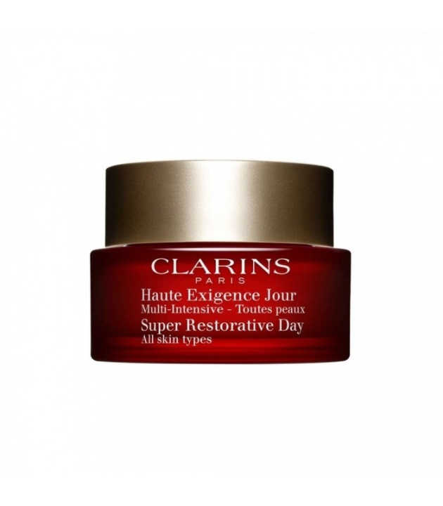 Clarins Super Restorative Day Cream All Skin Types 50ml i gruppen HELSE OG SKJØNNHET / Hudpleie / Ansikt / Ansiktskrem hos TP E-commerce Nordic AB (38-67720)
